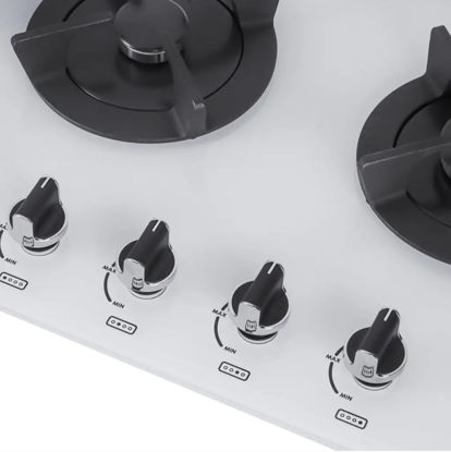 تصویر  اجاق گاز صفحه ای بیمکث رنگ سفید مدل 5020