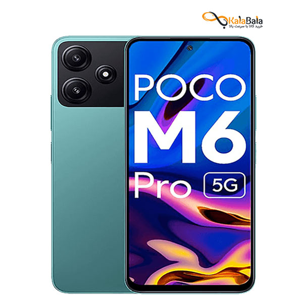 تصویر  گوشی موبایل شیائومی مدل POCO M6 Pro  دو سیم کارت ظرفیت 512 گیگابایت و رم 12 گیگابایت