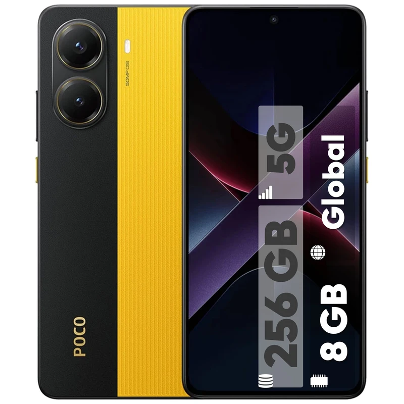 گوشی شیائومی Poco X7 Pro رجیستر‌شده دو سیم‌کارت 256 گیگابایت با رم 8 گیگابایت - گلوبال