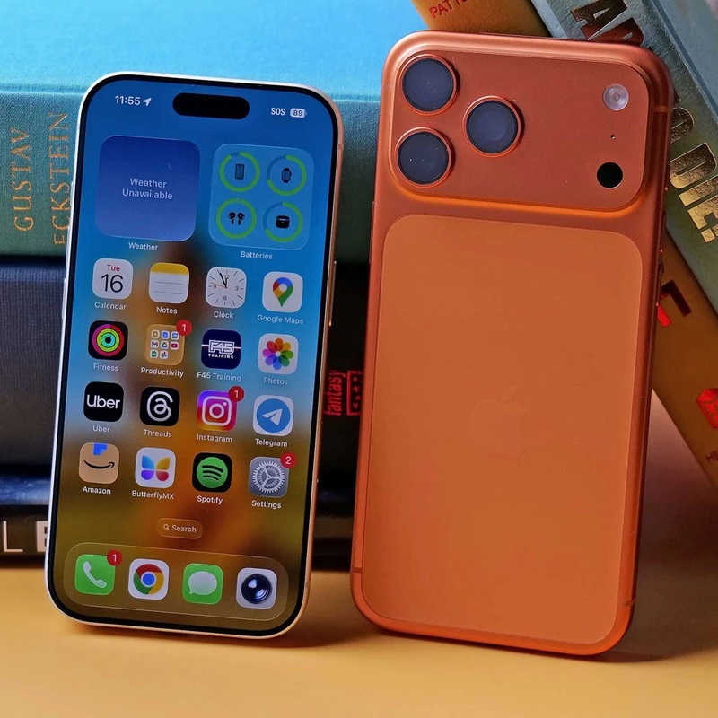تصویر  گوشی موبایل اپل مدل iPhone 17 Pro Max ZAA تک سیم کارت + eSim ظرفیت 256 گیگابایت و رم 12 گیگابایت - نات اکتیو
